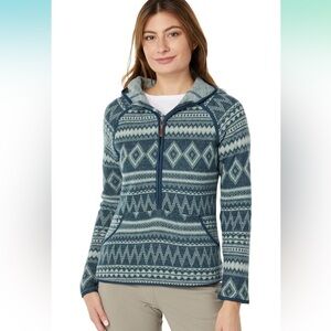 Smartwool Women's Hudson Trail Merino Wool Fleece Anorak Pullover XS NWOT